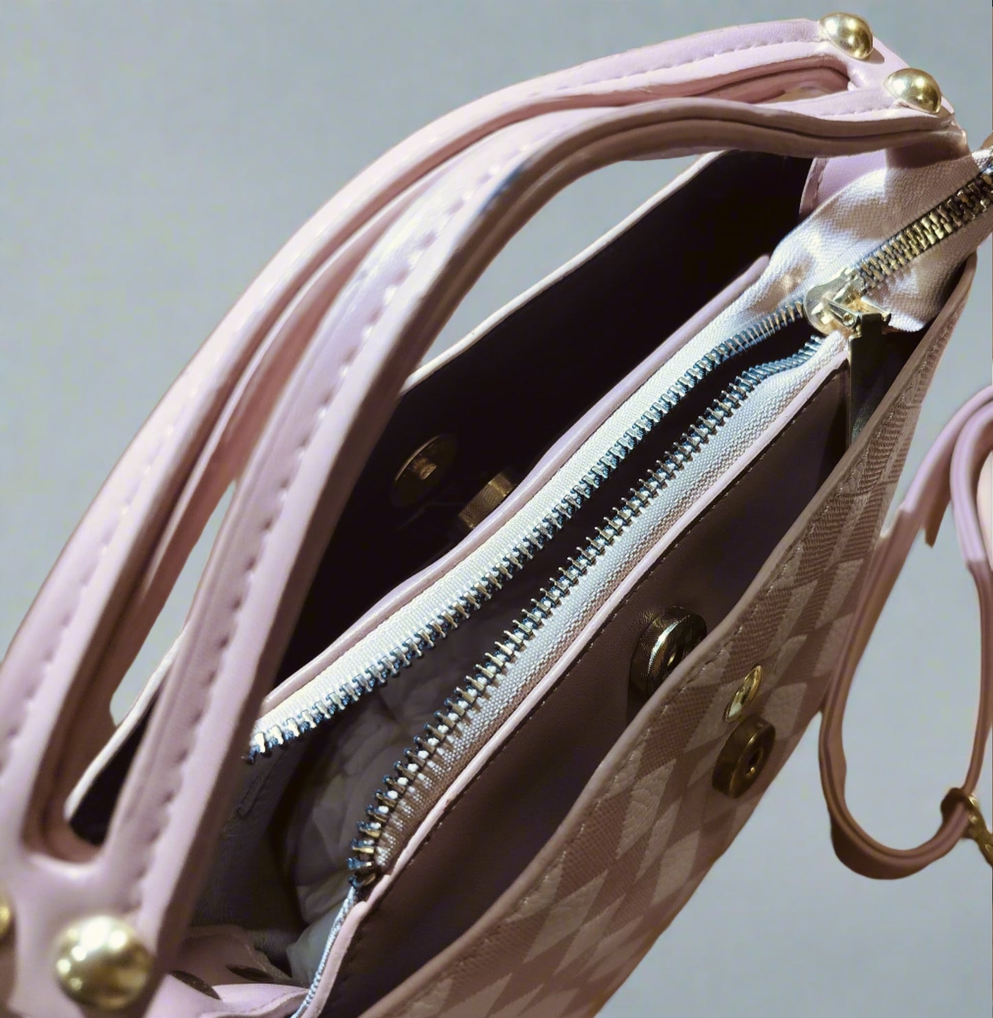 Pink Leather Purse WF 149